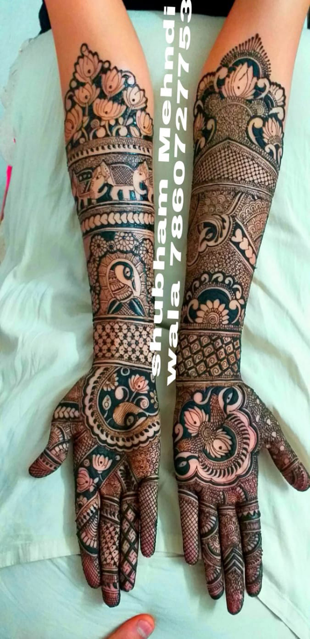 Subham mehandi design